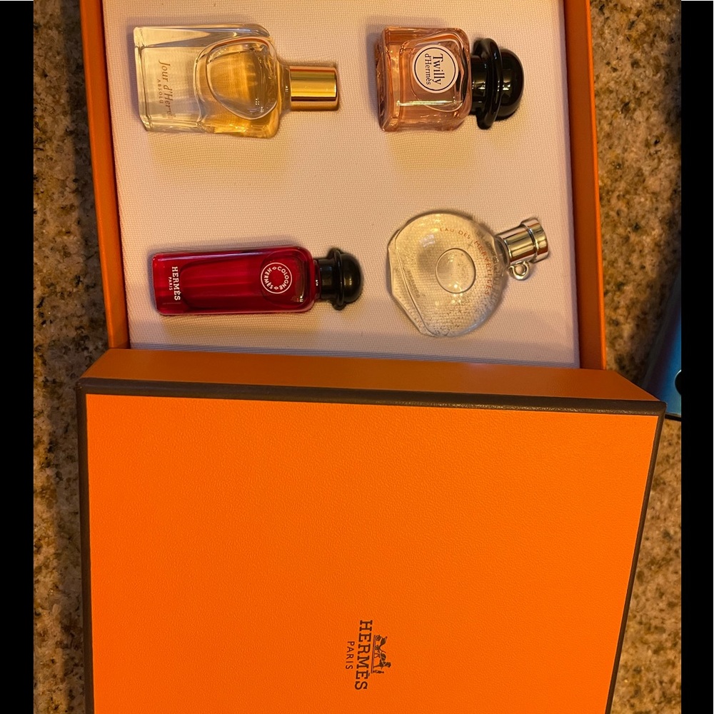 Hermès perfume sample set